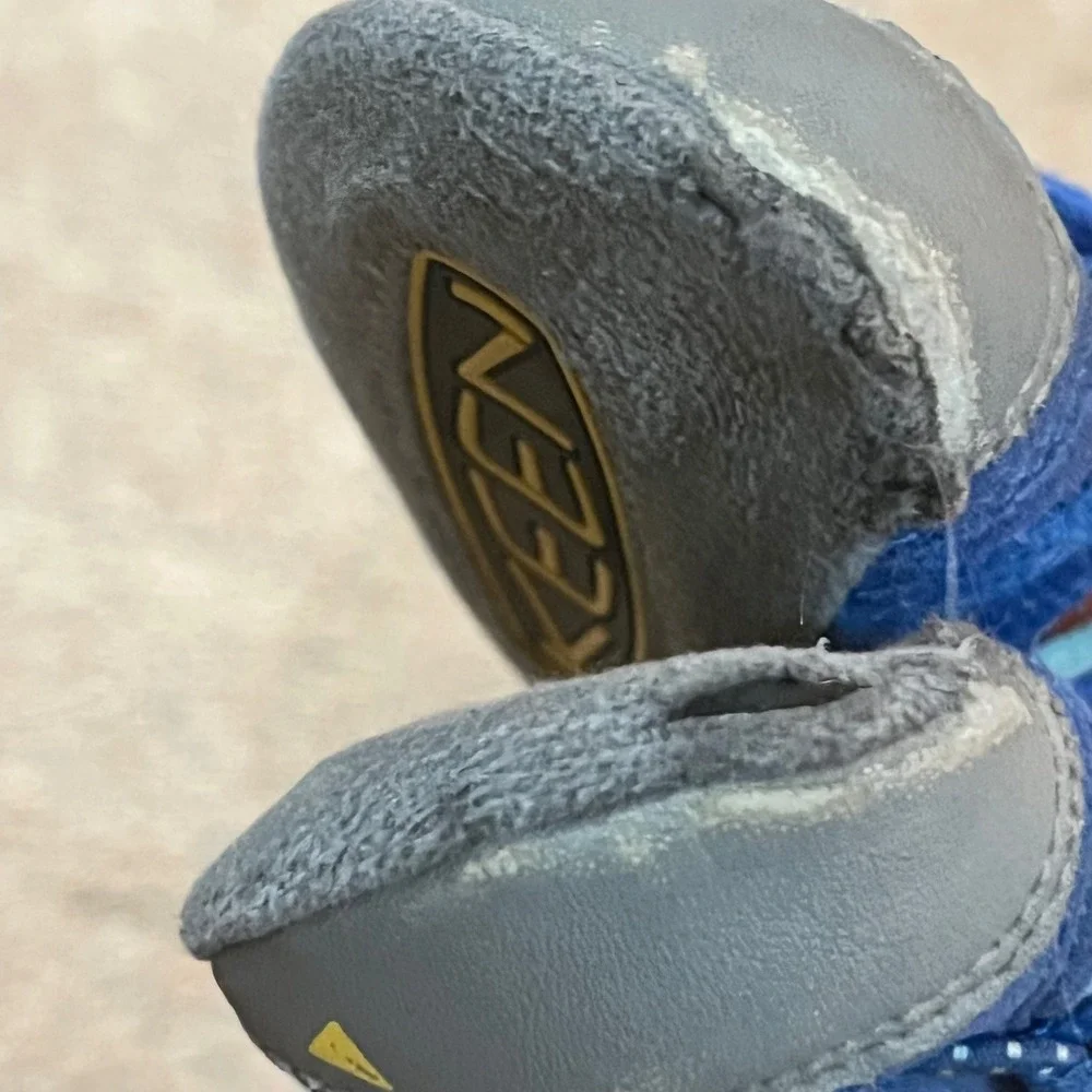 Keen Toddler Infant Blue Suede Shoes Size‎ 18 months